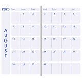 Biscay 2023 Pocket Diary Kittens Month To View 155x90mm